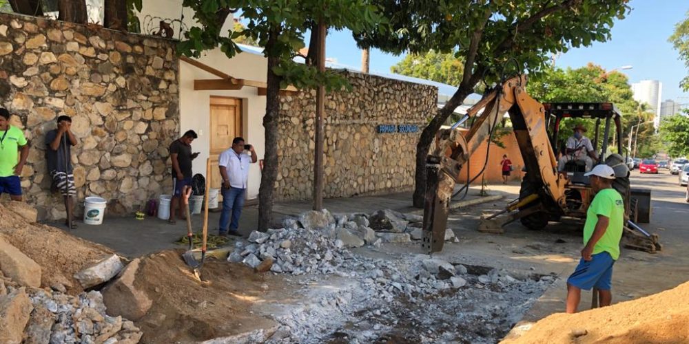 Rehabilita Capama línea sanitaria en Costa Azul