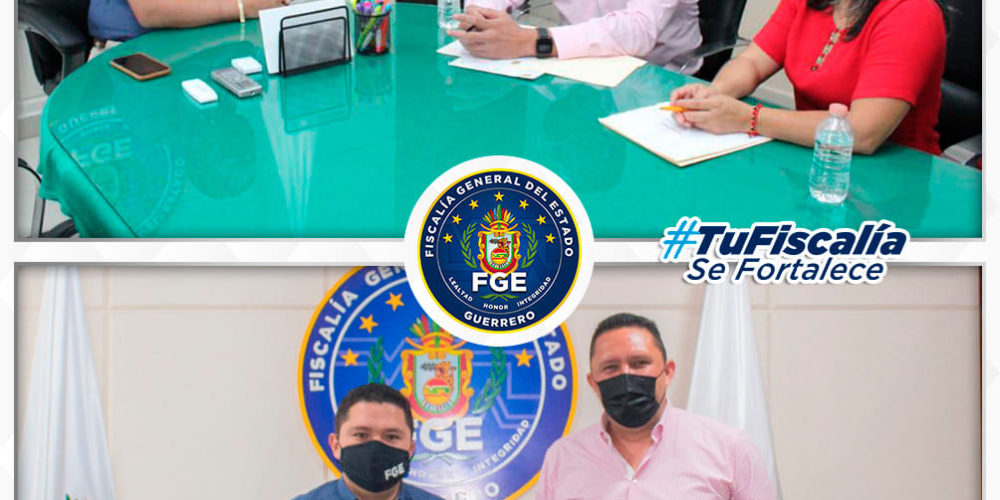 El Fiscal General del Estado, Jorge Zuriel de los Santos Barrila, se reunió con el Secretario del SUSPEG.