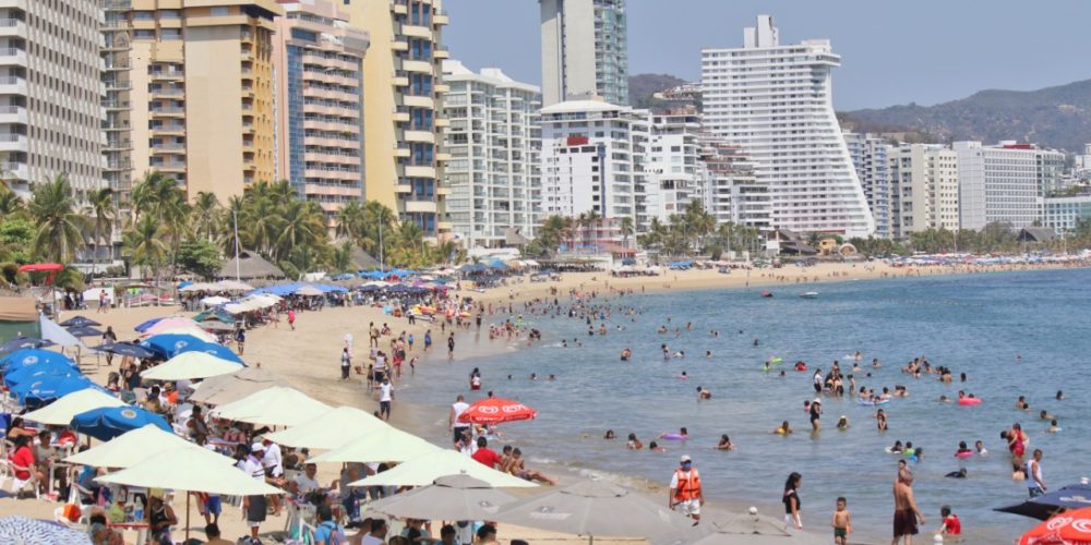 Acapulco registra, en semáforo amarillo, ocupación hotelera del 43.4%