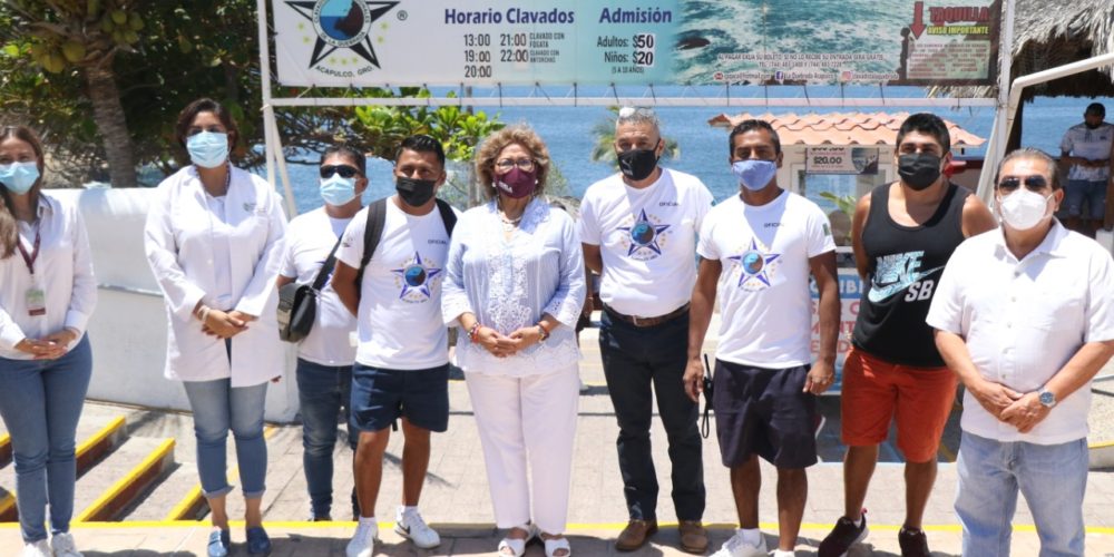 Supervisa Adela Román protocolos sanitarios en zona Tradicional de Acapulco