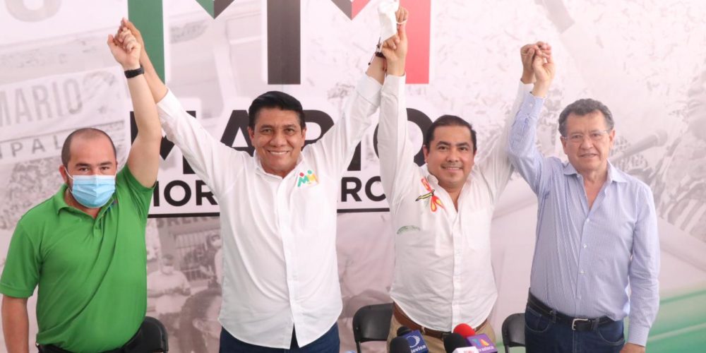 Nombran a Javier Solorio y Cuauhtémoc Salgado, coordinadores de campaña de Mario Moreno en Acapulco y Norte, respectivamente