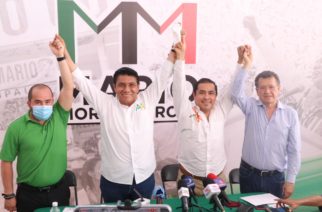 Nombran a Javier Solorio y Cuauhtémoc Salgado, coordinadores de campaña de Mario Moreno en Acapulco y Norte, respectivamente