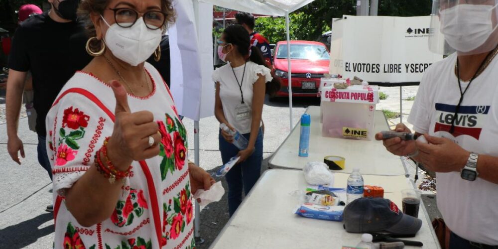 Con la Consulta Popular se pretende aplicar la ley: Adela Román