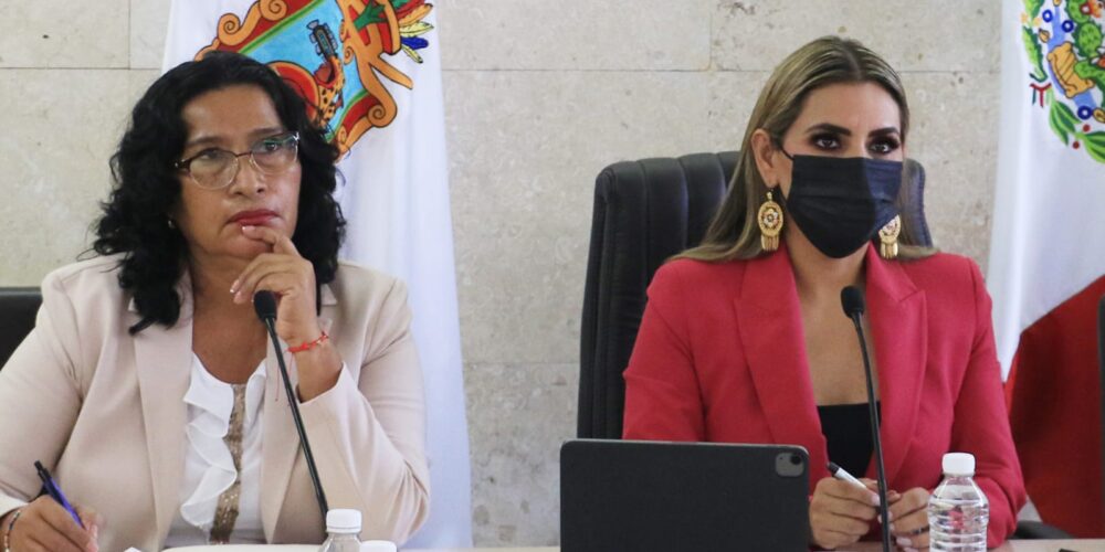 Asiste Abelina López a la Mesa Estatal para Prevenir, Sancionar, Erradicar La Violencia Contra Las Mujeres