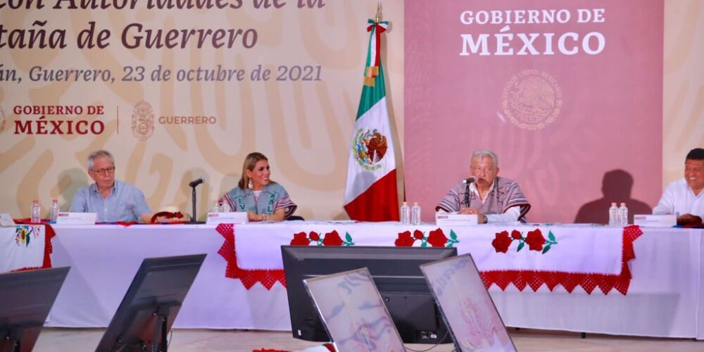 Segundo día de la gira de trabajo del presidente Andrés Manuel López Obrador y la gobernadora Evelyn Salgado Pineda por municipios de La Montaña.