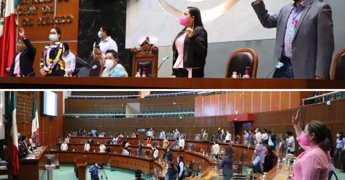 Aprueba el Congreso el emblema para la LXIII Legislatura