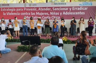 Acto de inicio para prevenir la Violencia contra las mujeres, Niñas y adolescentes de la Montaña y Costa Chica