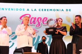 Recibe Evelyn Salgado Pineda la estafeta para el Tianguis Turístico 2022