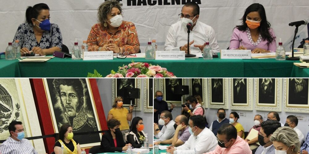 Continua comisión de Hacienda por Ley de Ingresos con alcaldes de Chilpancingo, Taxco y Chilapa