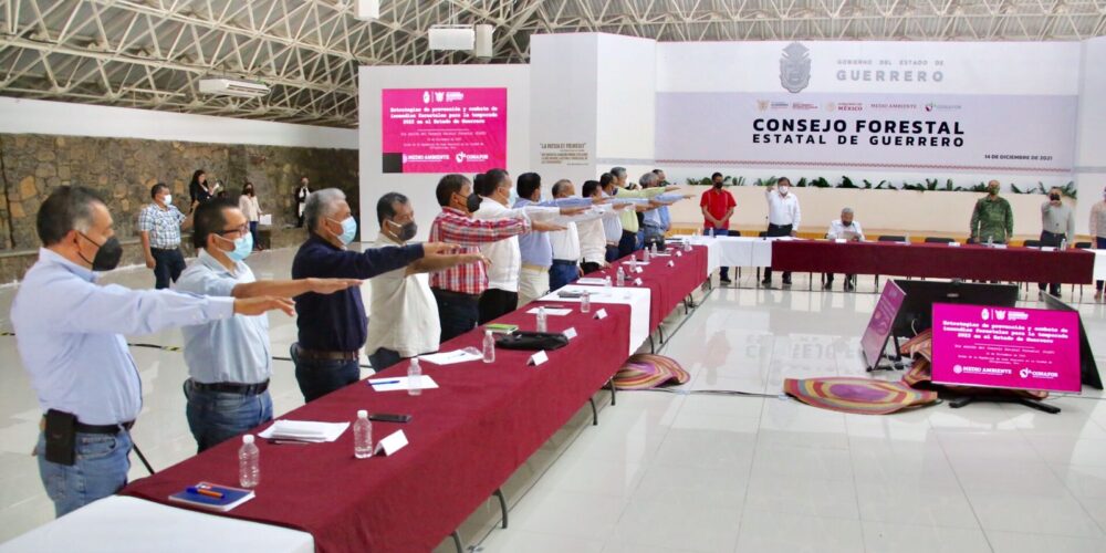 Toman protesta al Consejo Forestal del Estado de Guerrero