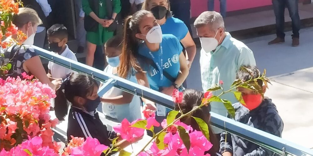 Recorre titular de la SEG escuela Siervo de la Nación de Chilpancingo