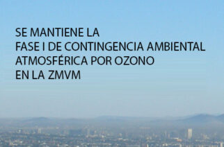Se mantiene la fase I de Contingencia Ambiental Atmosférica por Ozono en la zona del Valle de México