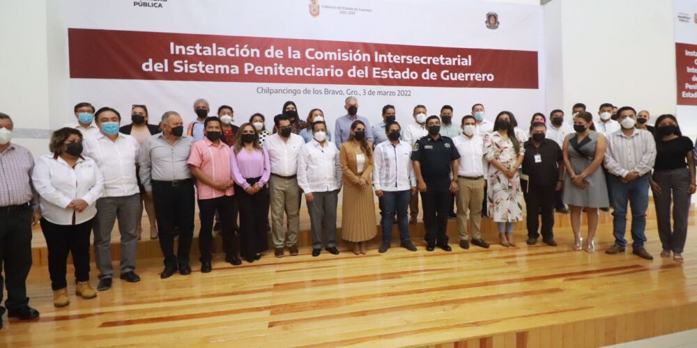 Instala Evelyn Salgado la Comisión Intersecretarial del Sistema Penitenciario de Guerrero
