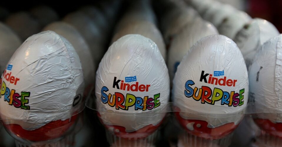 Posible contaminación de salmonelosis en Huevos kinder