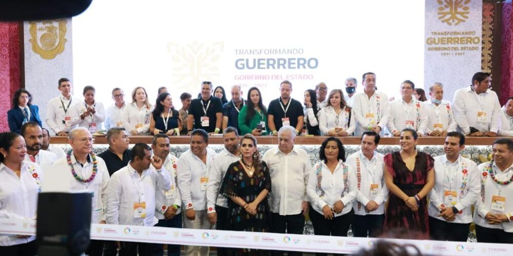 Realizan Evelyn Salgado y Miguel Torruco corte de listón inaugural del Tianguis Turístico 2022