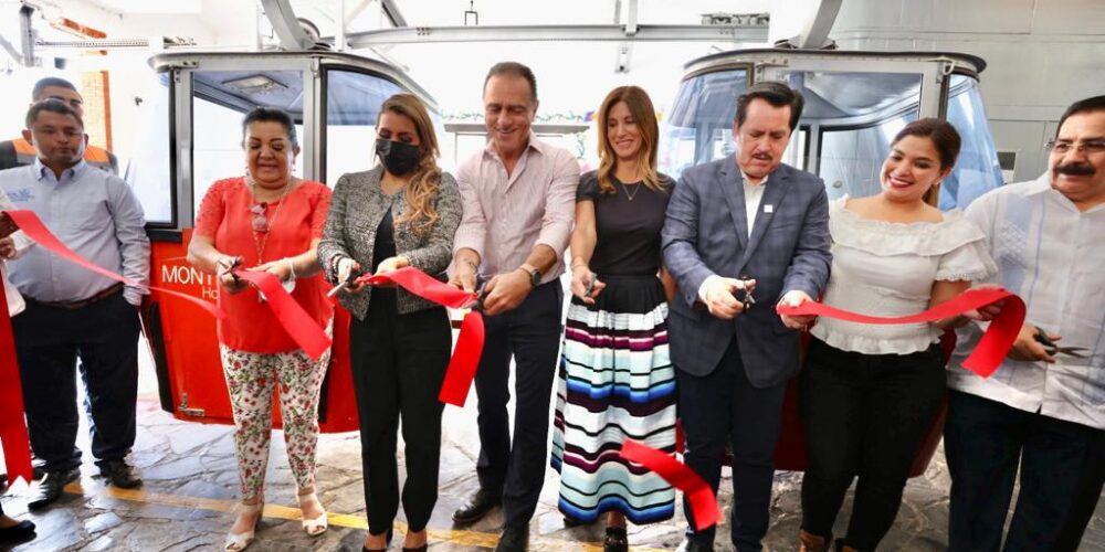 Inaugura Evelyn Salgado instalaciones de Juzgados del Distrito Judicial de Alarcón y el renovado Teleférico en Monte Taxco