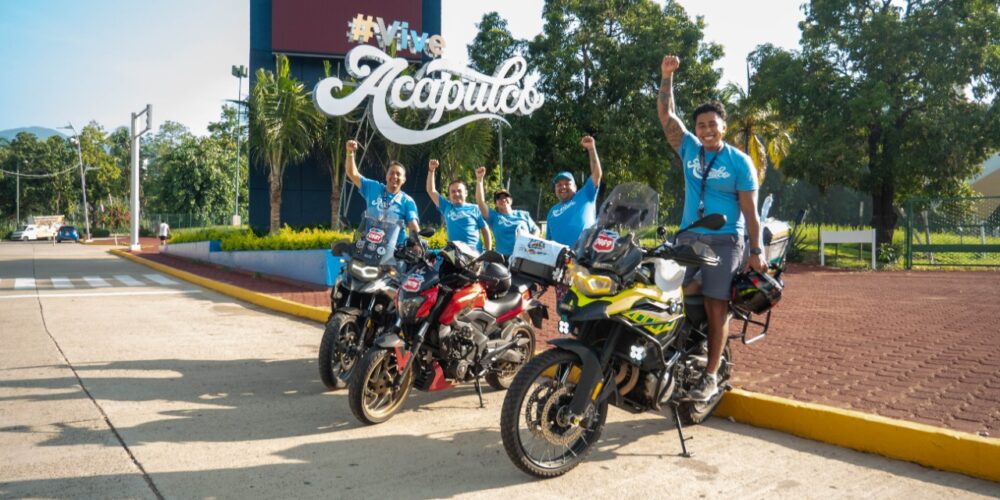 Más de mil 400 motociclistas recorrieron del Golfo de México al Océano Pacífico la Ruta Sol a Sol 2022