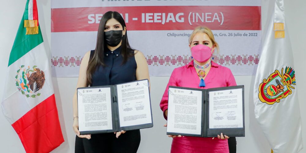 La SEMAI y el IEEJAG firman convenio de colaboración en favor de los migrantes guerrerenses y sus familias