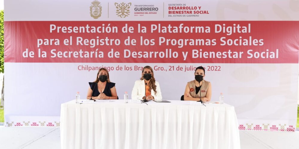 Presenta Evelyn Salgado plataforma digital para el registro de programas sociales