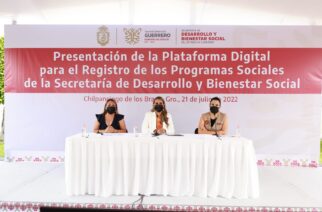 Presenta Evelyn Salgado plataforma digital para el registro de programas sociales