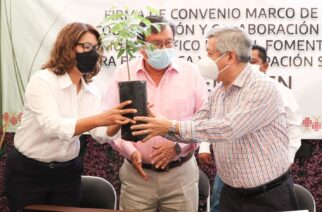 Firman convenio la SEG y SEMAREN para promover la cultura del cuidado del medio ambiente en todas las escuelas del Estado