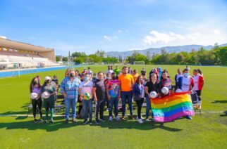 Sejuve organiza el Torneo de Futbol Estatal de Juventudes LGBT en las instalaciones del Polideportivo de esta ciudad
