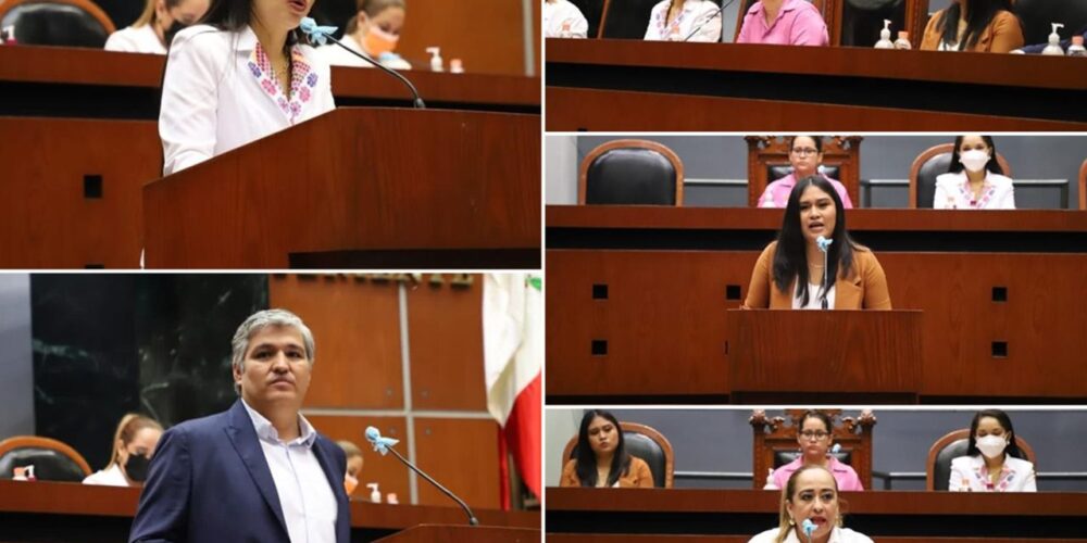 Celebran la integración democrática y plural del Parlamento Juvenil 2022, realizado este viernes en el Congreso del Estado