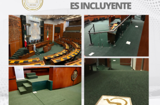 Rehabilita sus espacios el Congreso del Estado para el libre acceso y seguridad de las personas con discapacidad