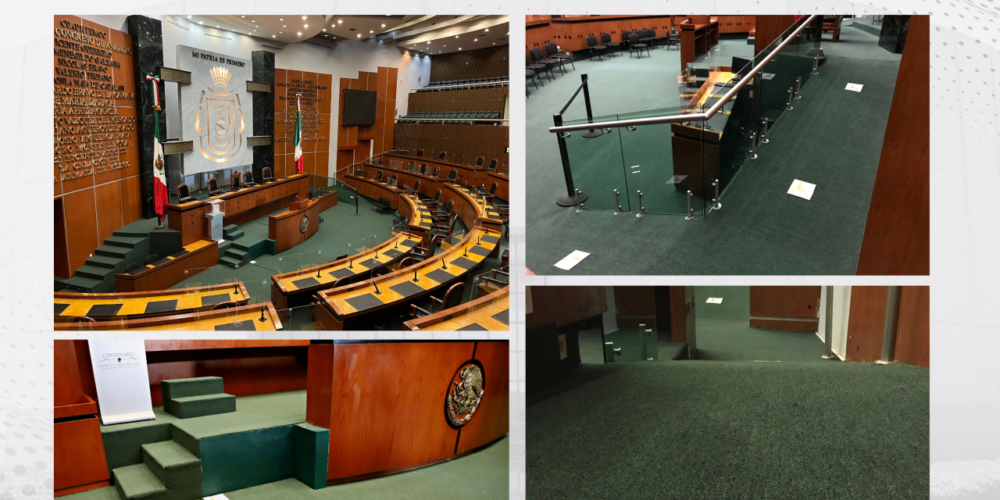 Rehabilita sus espacios el Congreso del Estado para el libre acceso y seguridad de las personas con discapacidad