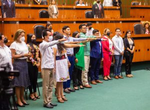 La titular de la SEJUVE llamó a integrantes del parlamento juvenil 2022 a ser partícipes en los cambios de Guerrero