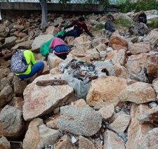 Se han recolectado 4 mil 888 toneladas de basura en playas de Acapulco en lo que va de la temporada vacacional