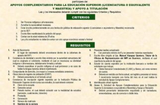 Convocatoria de Beca para estudiantes Indígenas y Afromexicanos