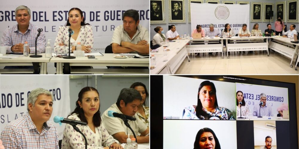 Presentan Diputados a miembros de cruz roja el anteproyecto de ley de personas desaparecidas del Estado de Guerrero