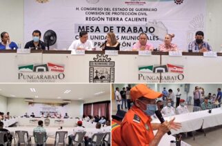 Siguen mesas de trabajo para la actualización de la Ley de Protección Civil del Estado de Guerrero