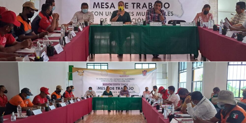 Continúan reuniones de la comisión de protección civil del Congreso con titulares del área en las distintas regiones