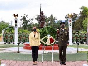 Reconoce Evelyn Salgado a las fuerzas armadas su compromiso, lealtad y solidaridad con el pueblo de Guerrero