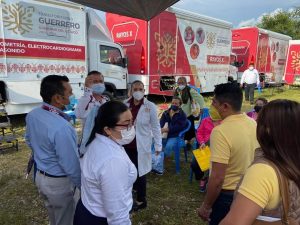 Unidades médicas especializadas brindan 3,896 acciones de salud en Acapulco y Buenavista de Cuéllar