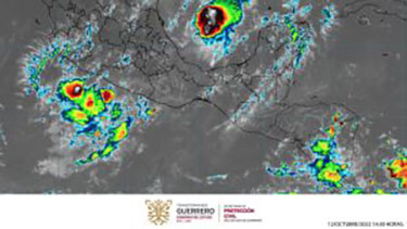 Alerta protección civil estatal aviso preventivo por lluvias para las próximas horas