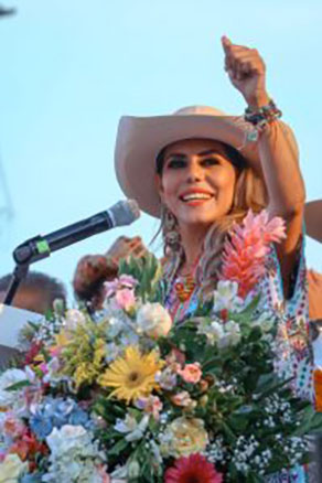 Celebra Evelyn Salgado aprobación del Congreso a la iniciativa para reconocer a la Sierra como octava región de Guerrero