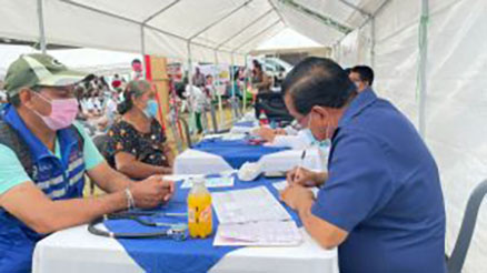 Fortalecen servicios de salud mediante brigadas médicas móviles en Iguala