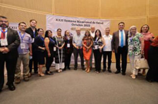 Inauguran Evelyn Salgado y Jorge Alcocer la 22 semana binacional de salud