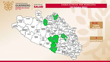 La Secretaría de Salud llama a mantener las medidas preventivas contra covid-19; reportan 24 casos activos