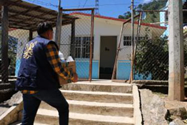 Recorre SSG localidades de la región centro de Guerrero