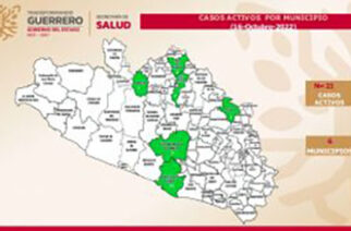 Reporta la Secretaría de Salud 21 casos activos de covid-19; sin nuevos casos ni defunciones en las últimas 24 horas