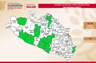 Reporta la Secretaría de Salud 35 casos activos de covid-19 y ninguna defunción en las últimas 24 horas