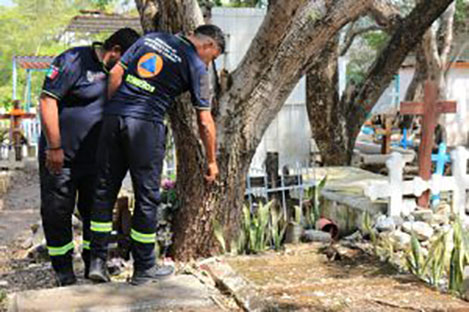 SPCGRO alista operativo en panteones y puntos turísticos por celebración del día de muertos en Guerrero