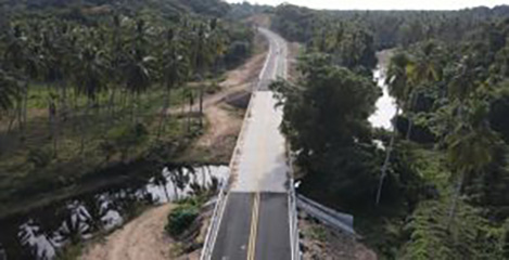 Concluye CICAEG, construcción del puente el Cortez en la Costa Chica