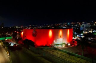 Encienden luces naranja en el Congreso por el día internacional de la eliminación de la violencia contra las mujeres