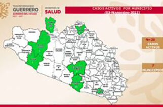 Guerrero ocupa el lugar 25 nivel nacional en casos positivos covid-19