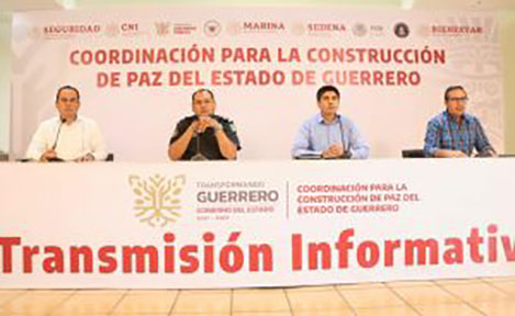 Integrantes de la mesa de coordinación para la construcción de la paz refuerzan operativos por celebración del día de muertos